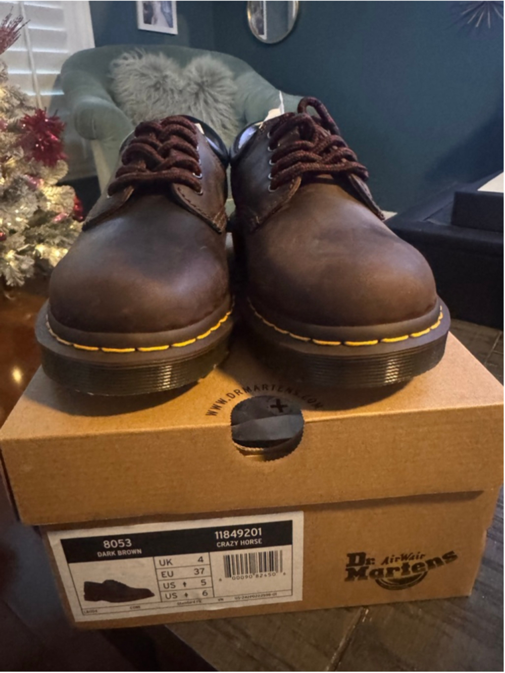 Dr. Martens 8053 Dark Brown Crazy Horse